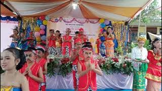 Tari Bersama Profil Pelajar Pancasila Siswa-Siswi Kelas 4 SD Negeri Kemawi