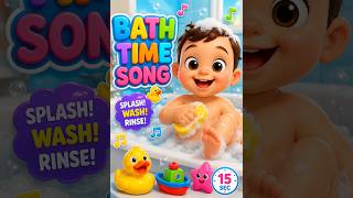 Bath Time Song 🛁🫧 | Splash, Wash & Rinse! | Kids Song