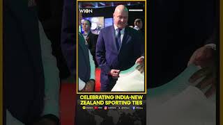 Modi and Luxon Celebrate Century of India-New Zealand Sporting Ties | WION Shorts