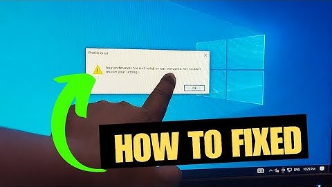 Your Preferences File Isn