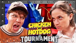Chicken vs. Hotdog | Smosh Games Tournament