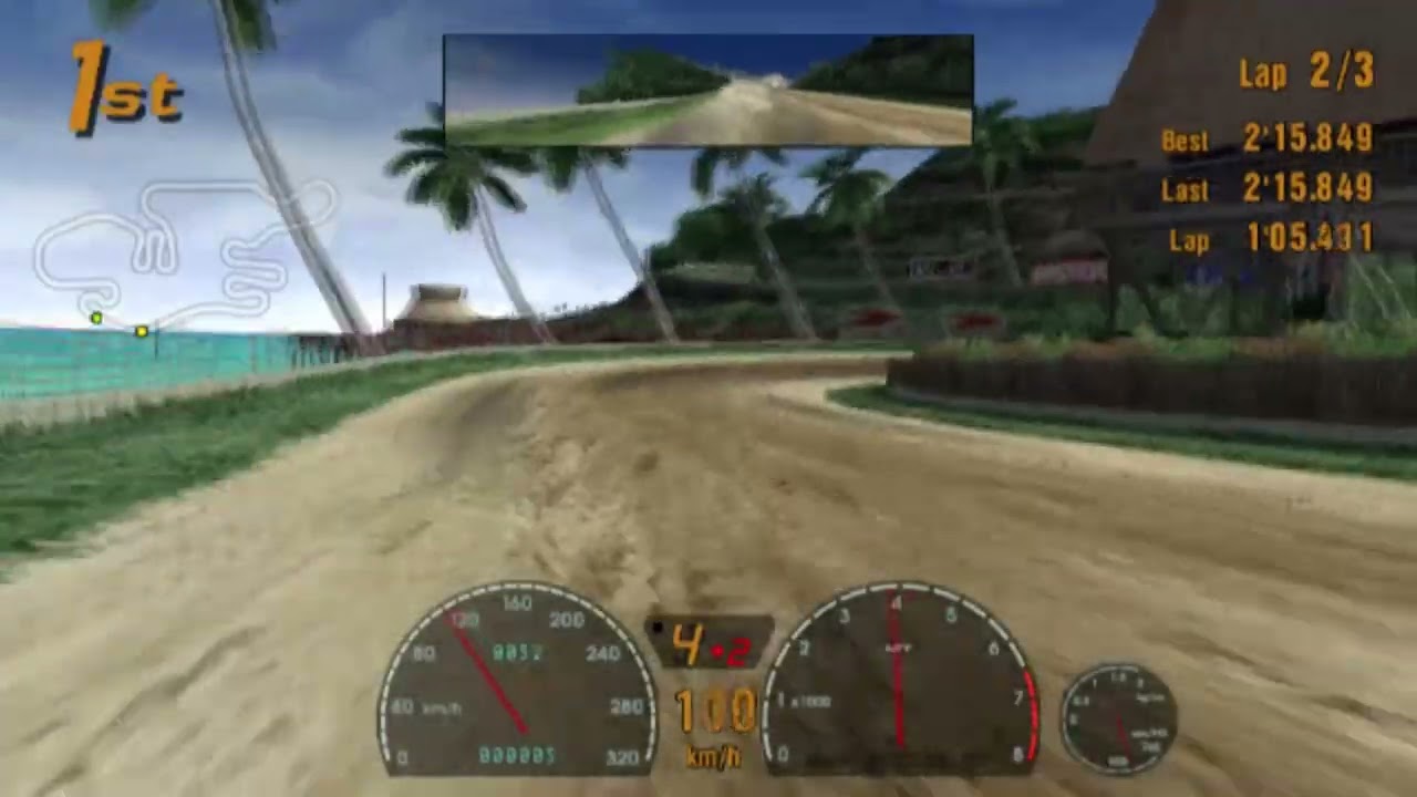 Gran Turismo 3 - Race 027 - Tahiti Maze Circuit - Backward - 3 Laps