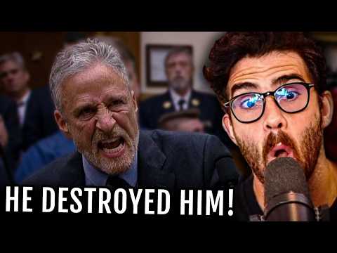 Thumbnail for Jon Stewart WRECKS Conservative Senator In Interview | Hasanabi reacts