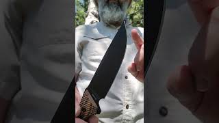 Best Bushcraft Knife Blade Shape. Lothar Fox Survival Knife.