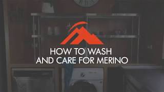 How to wash merino