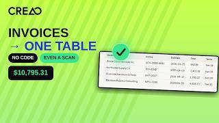 Extract Data From Invoice PDFs to a Spreadsheet (No Code, No n8n)