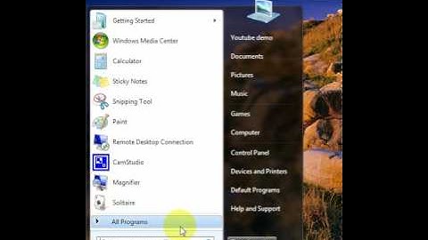 Windows 7 howto: add the Run... item to your start menu
