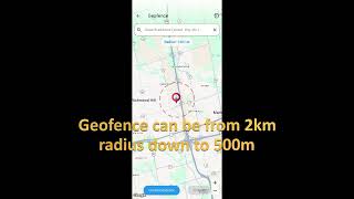 Creating geofence for Victor