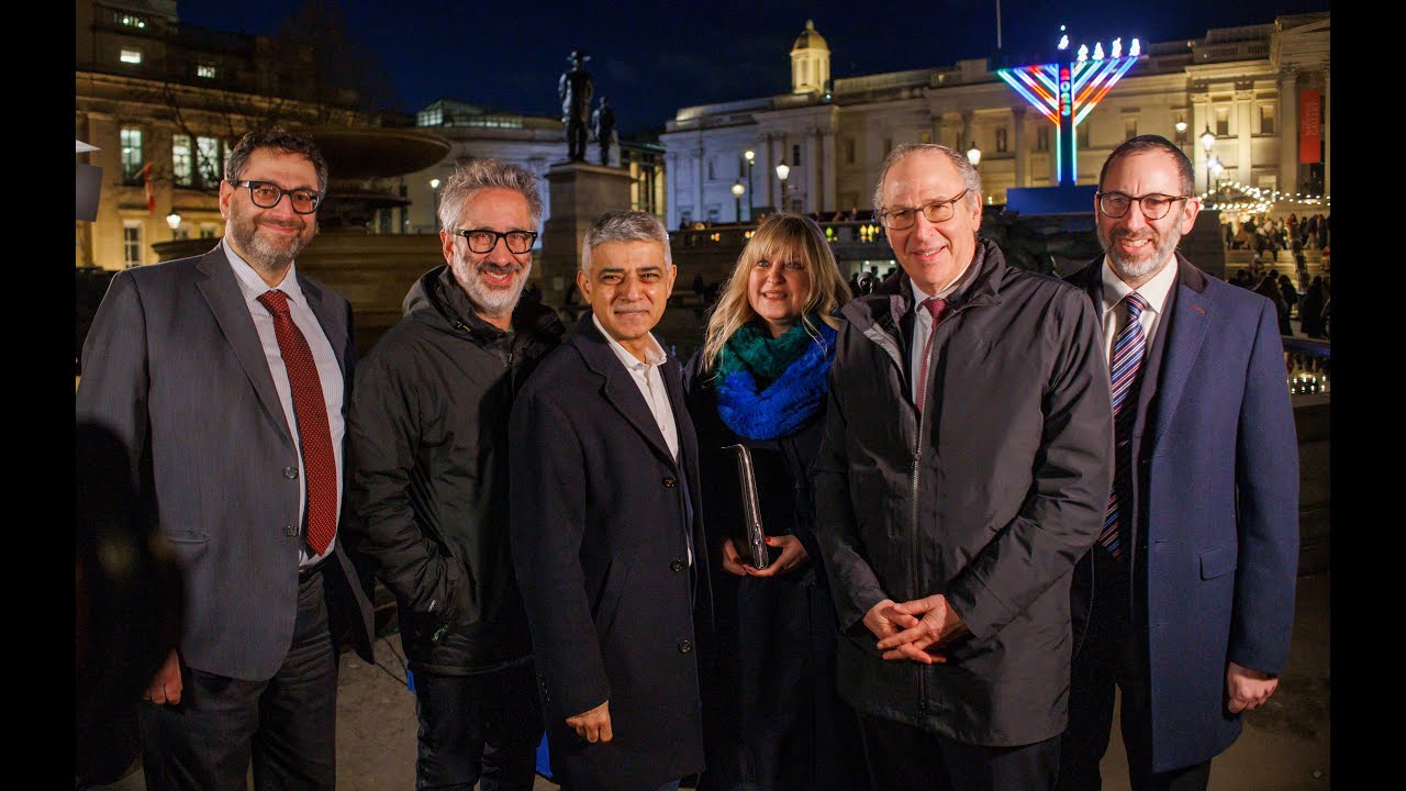 Chanukah Lighting 2023 with the Mayor of London YouTube