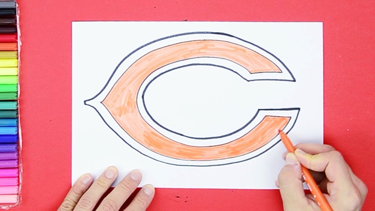 How to Draw the Chicago Bears Logo 