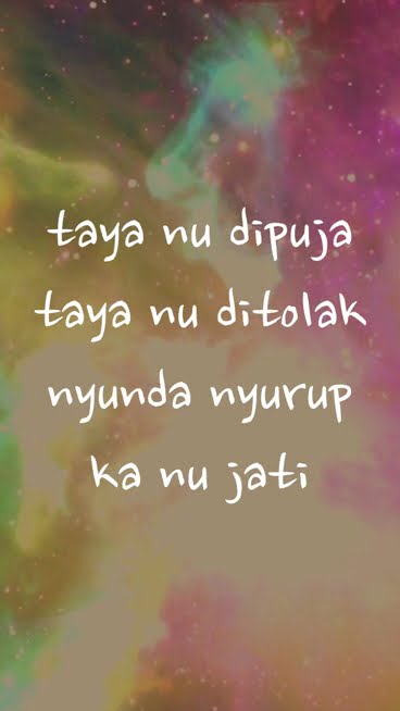 bagéa rumangsang - Ngahiang - Lirik