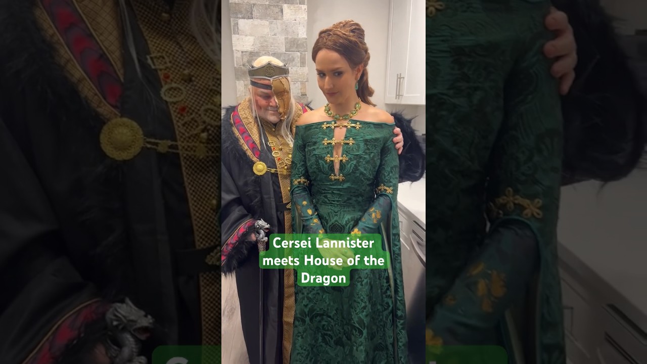alicent really stuck beside him 😭😭😭 #cosplay #houseofthedragon #gameofthornes #targaryen #hbo
