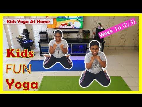 Flexible Yoga! In Kids Yoga At Home Week 10 Part 2 of 3