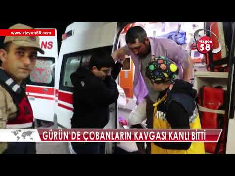 GÜRÜN’DE ÇOBANLARIN KAVGASI KANLI BİTTİ