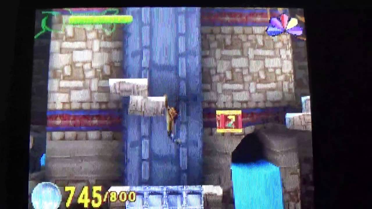 jumping a car Crash Of The Titans ds part 12: N- Trapment Temple (2/2)