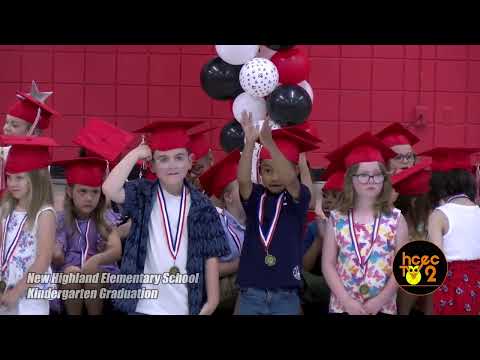 New Highland Elementary School Kindergarten Graduation (RAW)