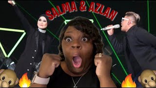 FIRST TIME REACTION TO-3Juara | Salma & Azlan | Sepi Sekuntum Mawar Merah & Hukum Karma