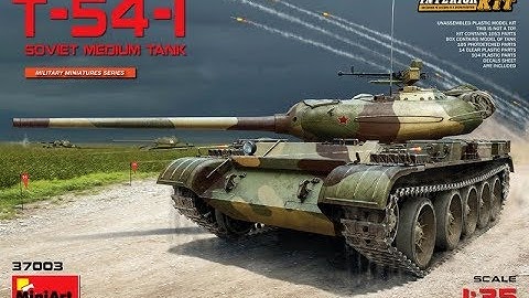 1/35 miniart t-54-1 build log part 2