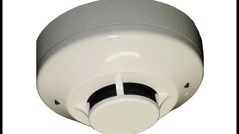 Smoke detector types and it