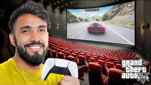 PLAYING GAMES ON | A THEATRE SCREEN