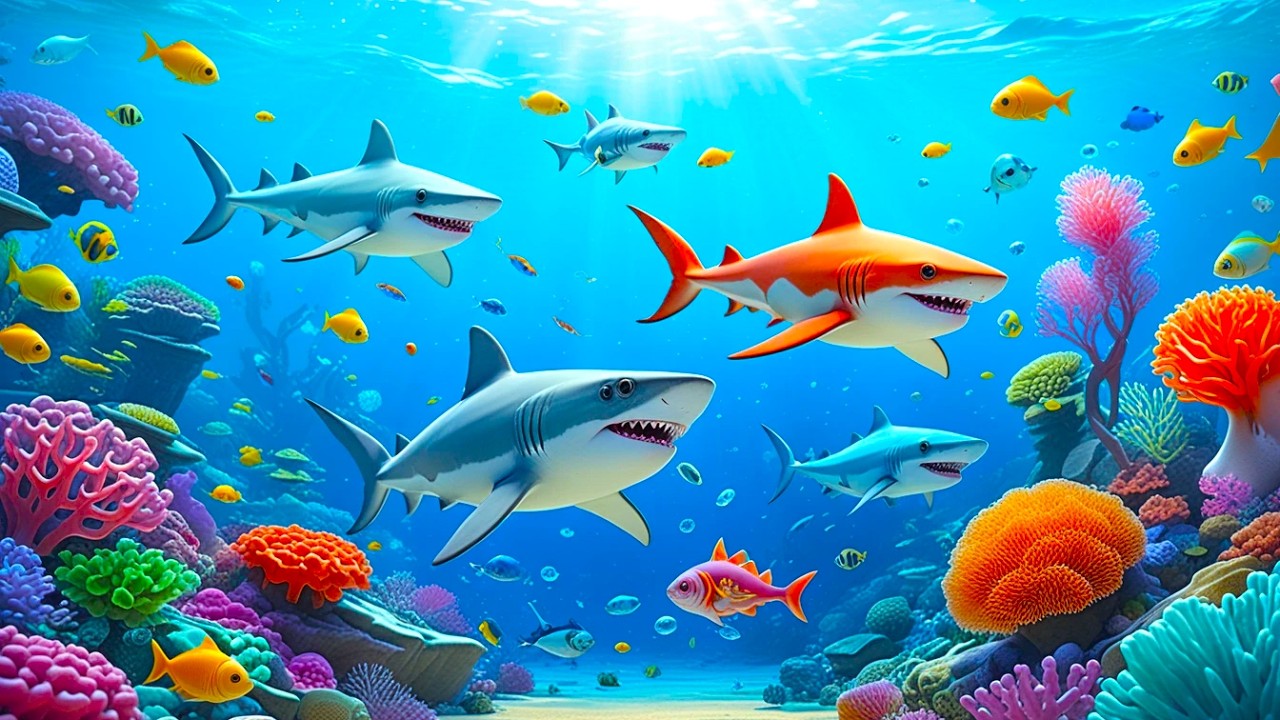 🎨 16K HDR Ultra HD | Vibrant Octopus Realm – Rainbow Coral Reefs & Deep Ocean Calm 🌊
