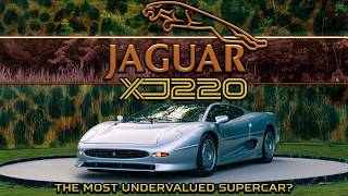 The MOST Undervalued Supercar Ever. Jaguar XJ220