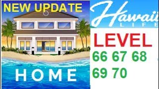 Home Design:Hawaii Life Level 66 67 68 69 70 screenshot 5
