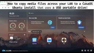 Plex: Help Neil create a permanent USB drive for CasaOS to then move media to across his LAN.