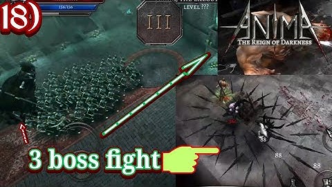 Anima ARPG ARABATH ,Tedha the Executioner , ULDORG 3 boss fight  R3