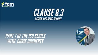 Details Clause 8 3 Design and Development News