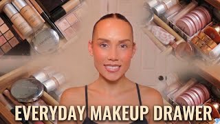 my everyday makeup drawer