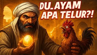 GAK KEPIKIRAN!!! Inilah Penjelasan Abu Nawas Tentang Polemik “Duluan Ayam Atau Telur”