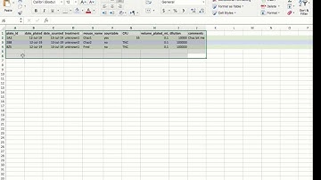 Bio 100 Week3.4 - calculating CFU in excel  -- outdated see new version linked in description