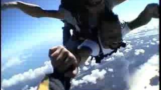 Falling through the clouds....