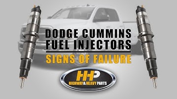 Cummins Dodge Ram Common Rail Injectors - Signs of Failure, Solution & Replacement