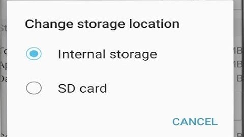 How to make sd card default storage on android phone
