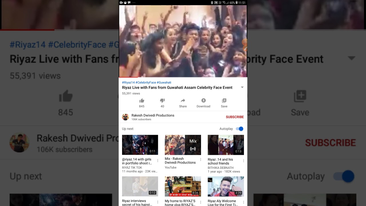 Riyaz live with fans from Guwahati Assam Celebrity Face event