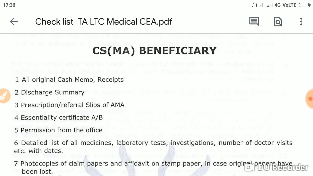 CS(MA) Beneficiary Rules Checklist YouTube