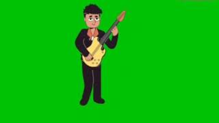 Green Screen main Gitar