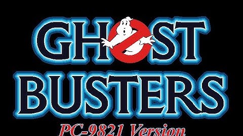 Ghostbusters (PC-9821 Version feat. ASTERIAN) #SynthesizerV #GhostbustersDay2024