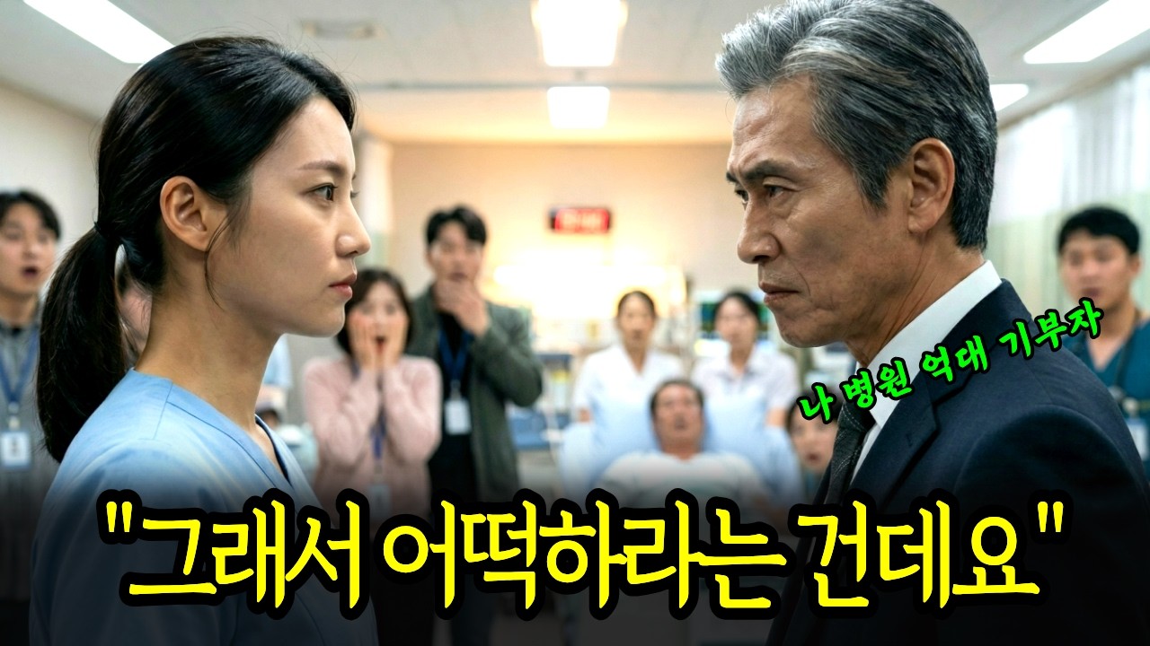 “내가 누군지 몰라? 이 병원 50억 기부자야!” ”네… 그러신가요. 그래서 어떡하라는 건데요”