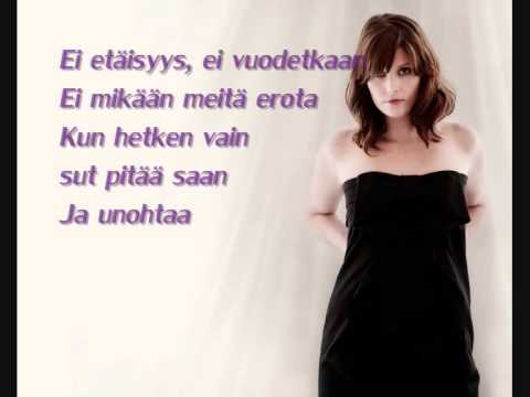 Laura Närhi -  Hetken tie on kevyt (lyrics)