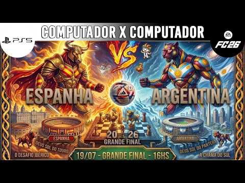 PS5 FIFA 26 - SPAIN VS ARGENTINA - 2026 FIFA WORLD CUP™ / CPU VS CPU (LEGENDARY AI)