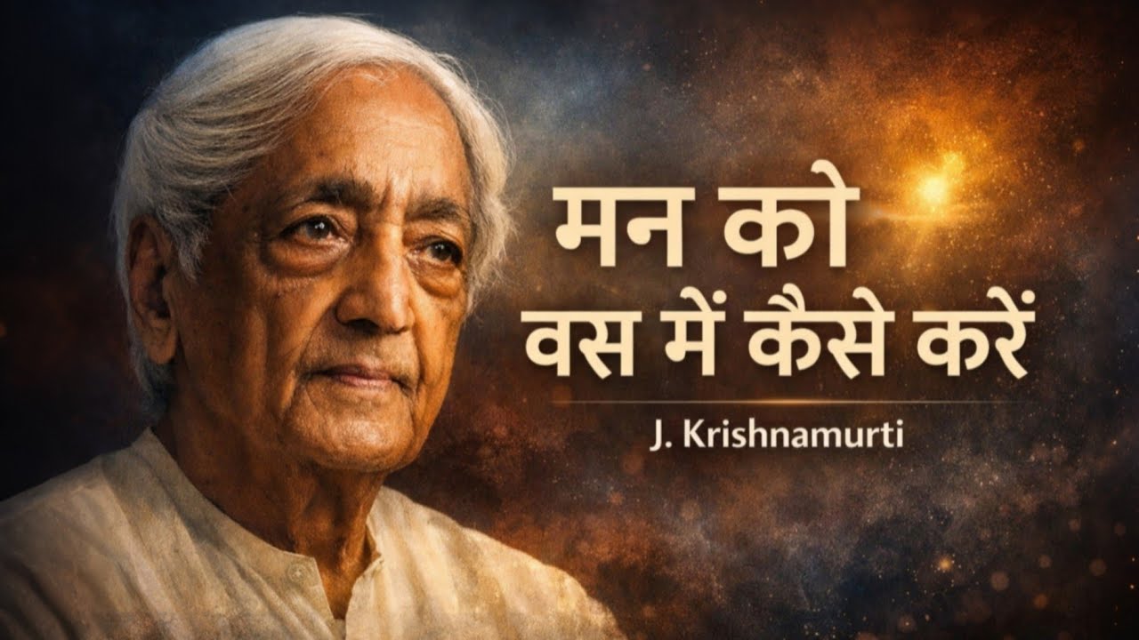 Jiddu Krishnamurti Explains the Nature of the Mind