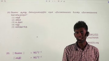 Physics - Past Paper - G.C.E.A. Level (1991/Question - 2)