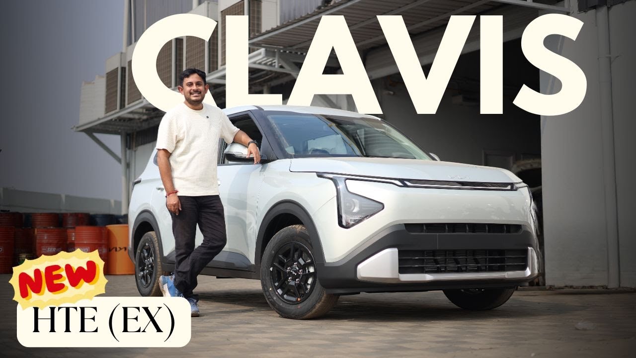 😍 2025 NEW KIA CARENS CLAVIS HTE EX | Only ₹12.55 lakhs!!