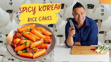 Spicy Korean Rice Cakes | Tteokbokki Made Easy 🔥
