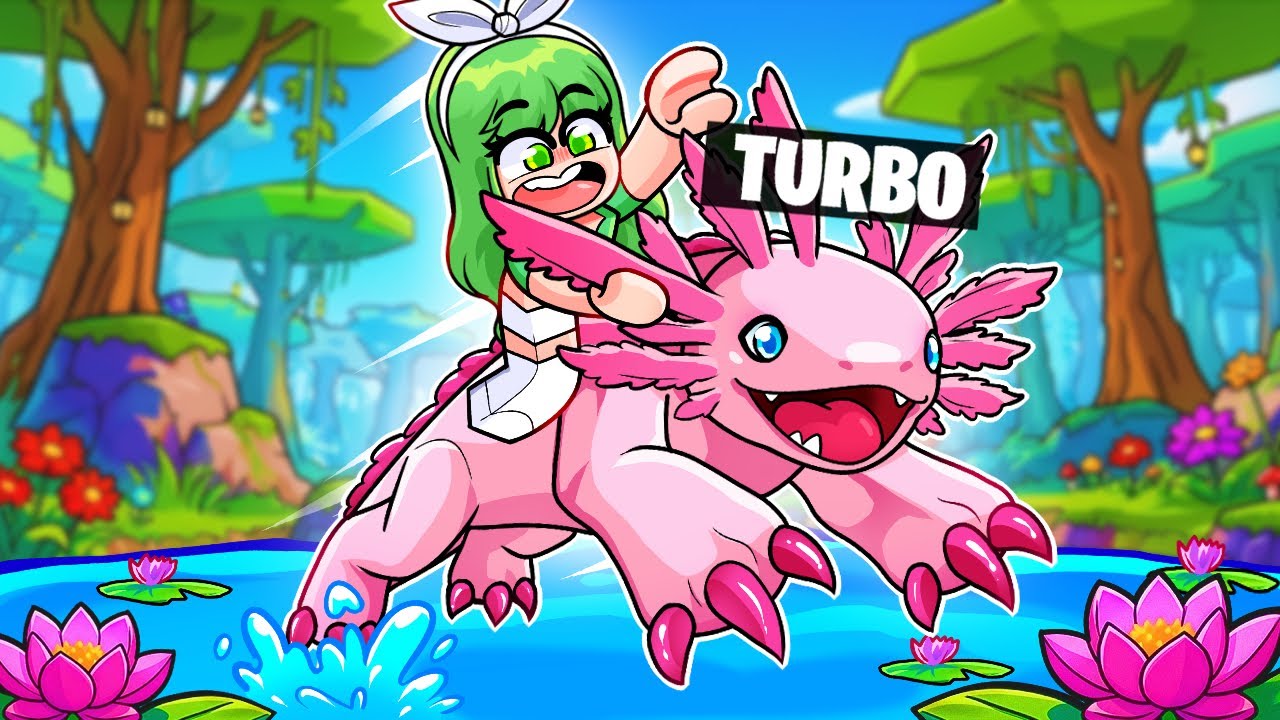 Sobreviví 100 DÍAS Como AJOLOTE PROTECTOR KAIJU en Criaturas del Sonaria!