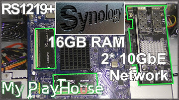 Synology RS1219+ NAS - 16GB RAM & Dual 10Gbe Network - 805
