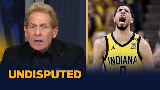 UNDISPUTED | "Knicks IN 7!" - Skip reacts to Pacers crush Knicks 121-89 in Game 4 playoff win